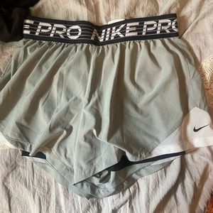 Nike pro running shorts